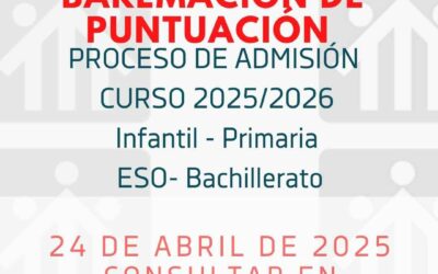 Admisión Escolar Comunidad de Madrid 2025: Fechas clave y Revisión de Listados Provisionales 24 de Abril